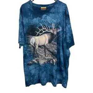 The Mountain “Elk Landscape” 2004 size XXL Screen Print T-Shirt